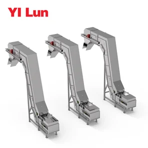 Конвейер ленточный с гофробортами